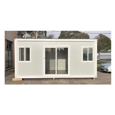 Jardín modular del envase de 20 pies de la casa de bocadillo del acero plegable del panel