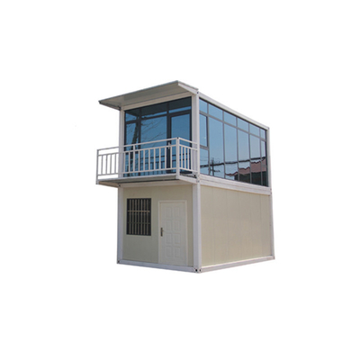 Casa de cristal desmontable de Puerto Rico Modular Two Story Container del hotel